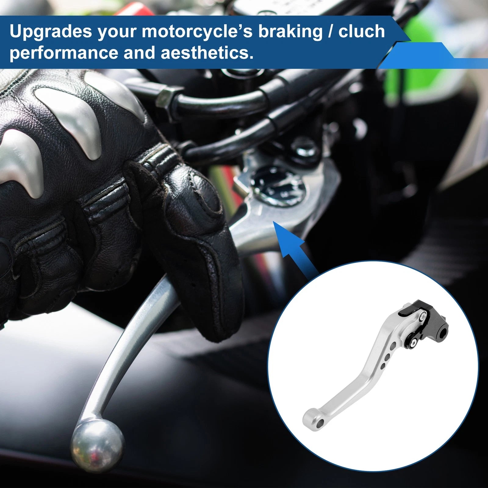 Adjustable Short Brake Clutch Levers for Honda CB599 Hornet (1998–2007)