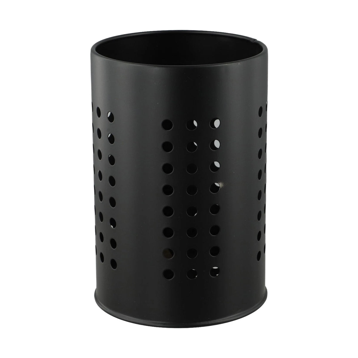 Stainless Steel Kitchen Utensil Holder with Drainage and Elevated Design