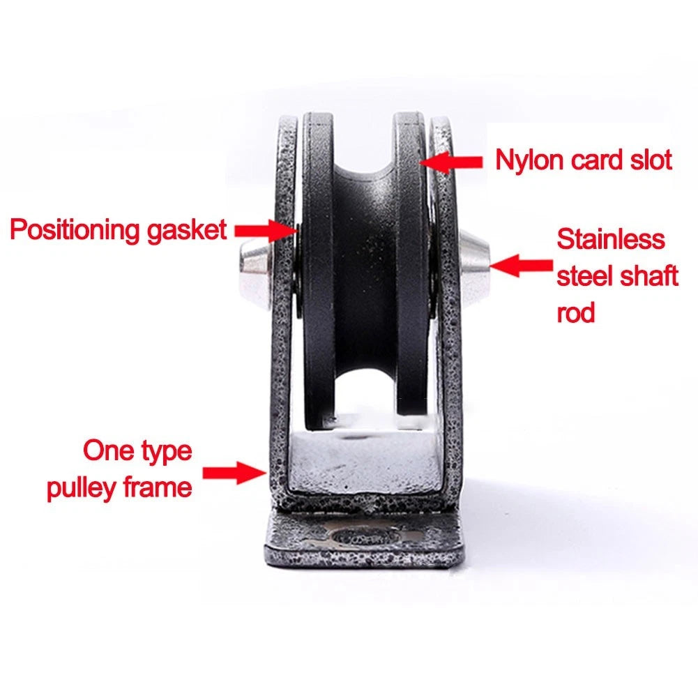 Fixed Pulley for Fitness Applications (No Specific Part Numbers)