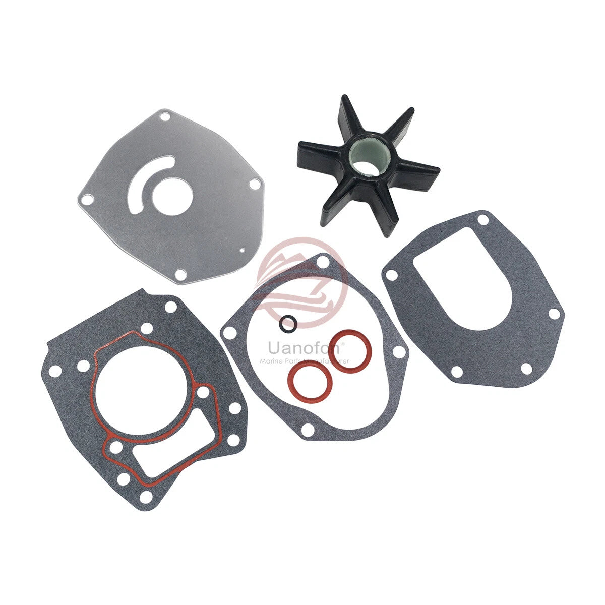 Impeller Pump Rebuild Kit for Mercury MerCruiser 46-43024A7 18-3214 (N/A)