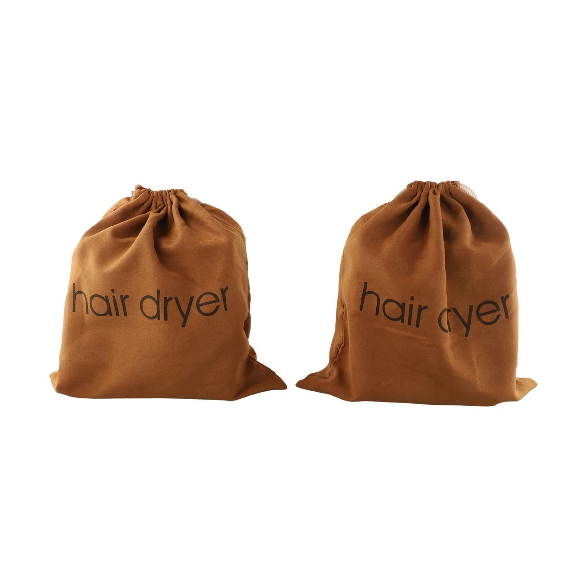 2X Hair Tool Storage Bags with Drawstring Closure for Travel