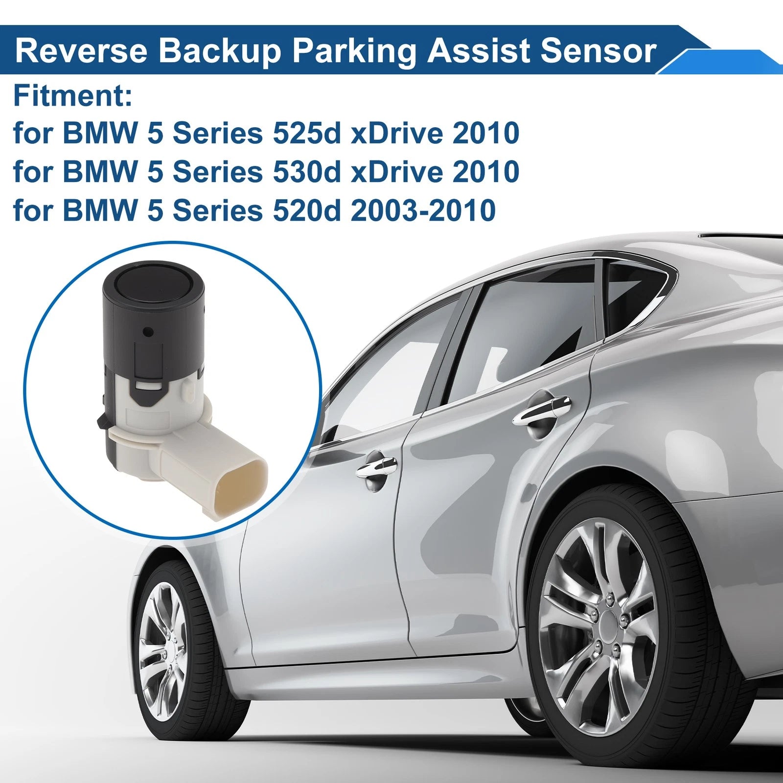 Reverse Backup Parking Sensor No.66206989232 for BMW 5 Series 525d (2010)