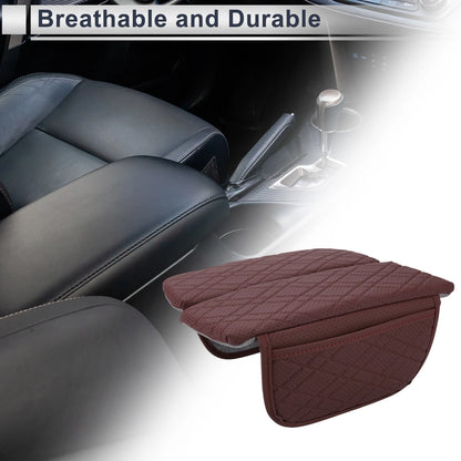Center Console Cover with Storage Bag for BMW X7 (2019–2024) Dark Red