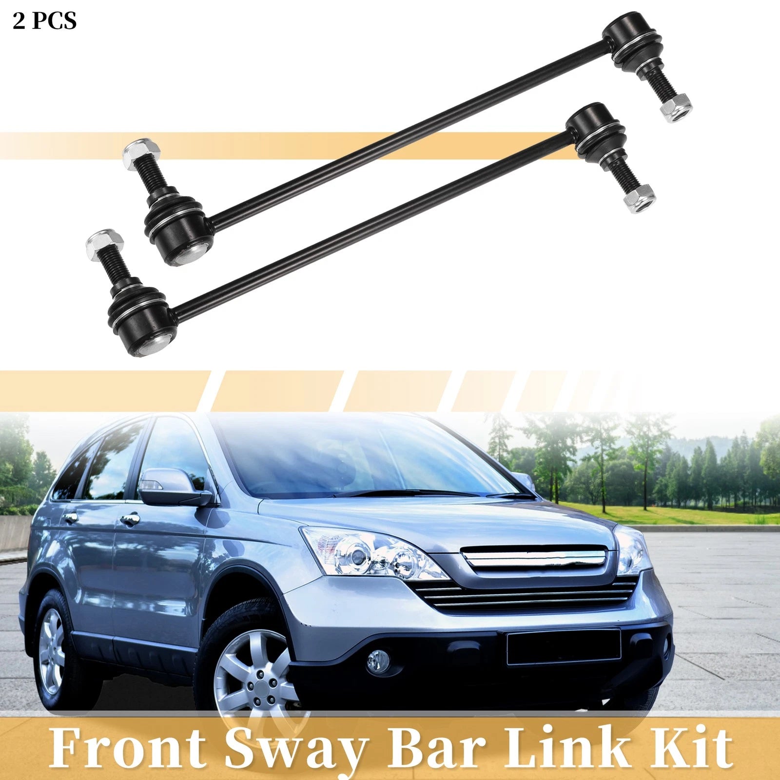 2 Pc Front Stabilizer Sway Bar Link Kit for Acura MDX (2001–2020)
