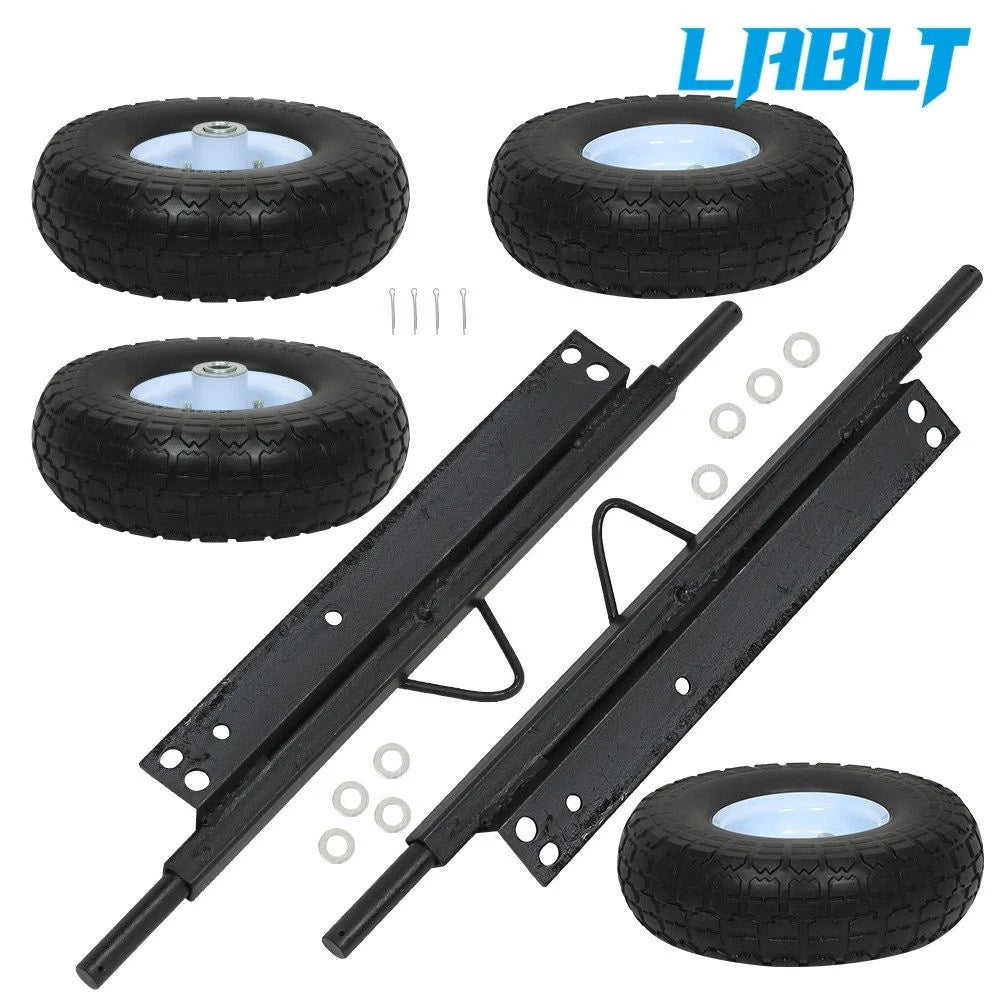 Wheel Kit for Generator EU3000is (Solid Never Flat Tires, All Terrain)