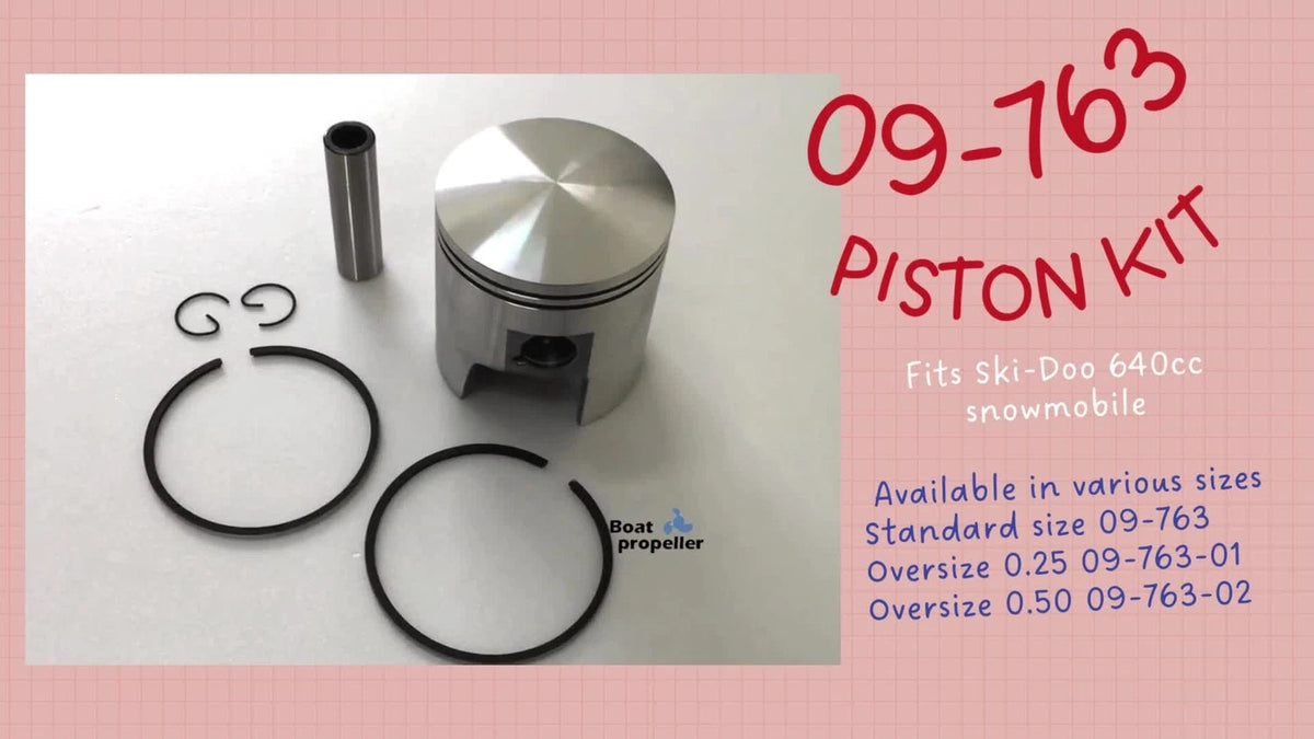 Piston Kit for Ski Doo Alpine 640ER (STD) 09-763 420-9944-65