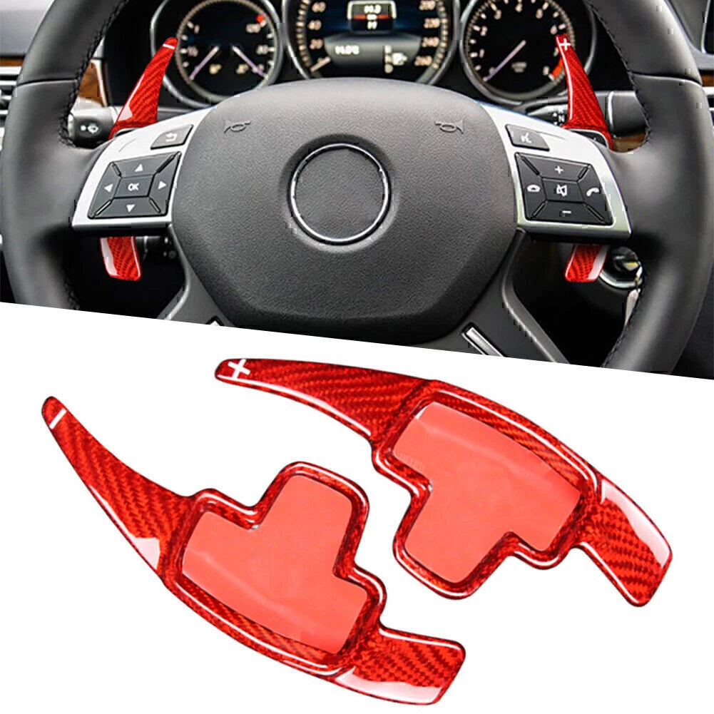 1 Pair Steering Wheel Shift Paddle Extension for Mercedes B C E (2012–2014)