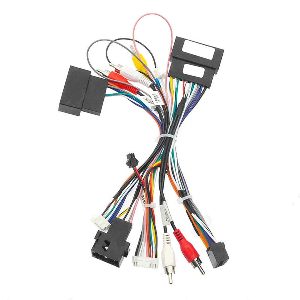 16-Pin Android Stereo Power Cable Adapter w/ Canbus Box For Ford Focus 2012-2015