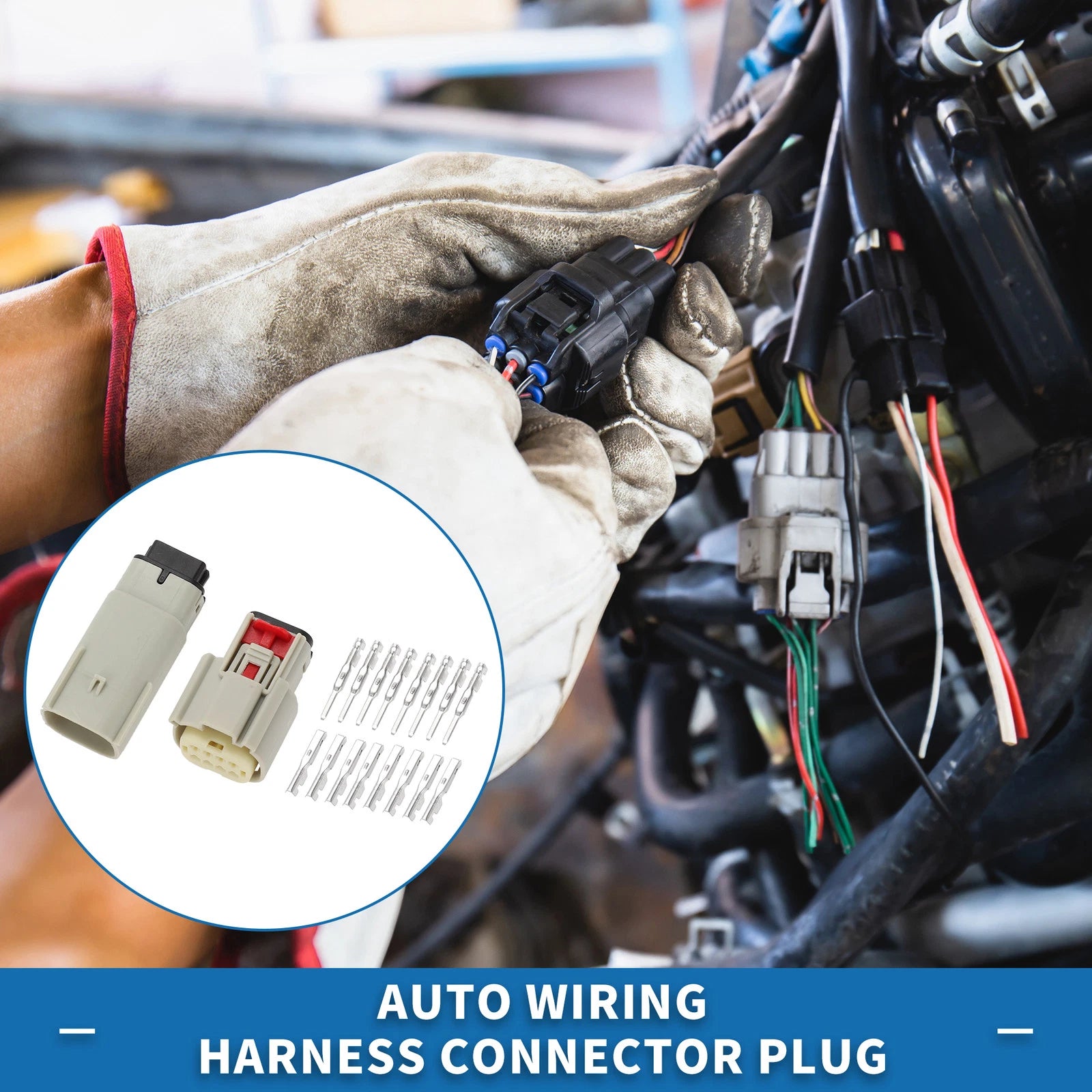 Auto Wiring Harness Connector Plug for Harley Davidson