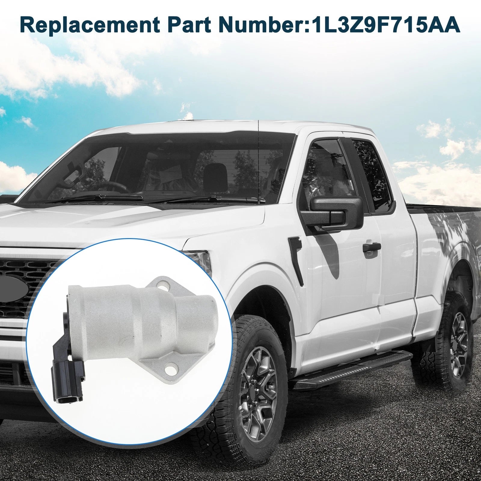 Idle Air Control Valve Replacement for Ford F-150 2001-2003 2005-2008
