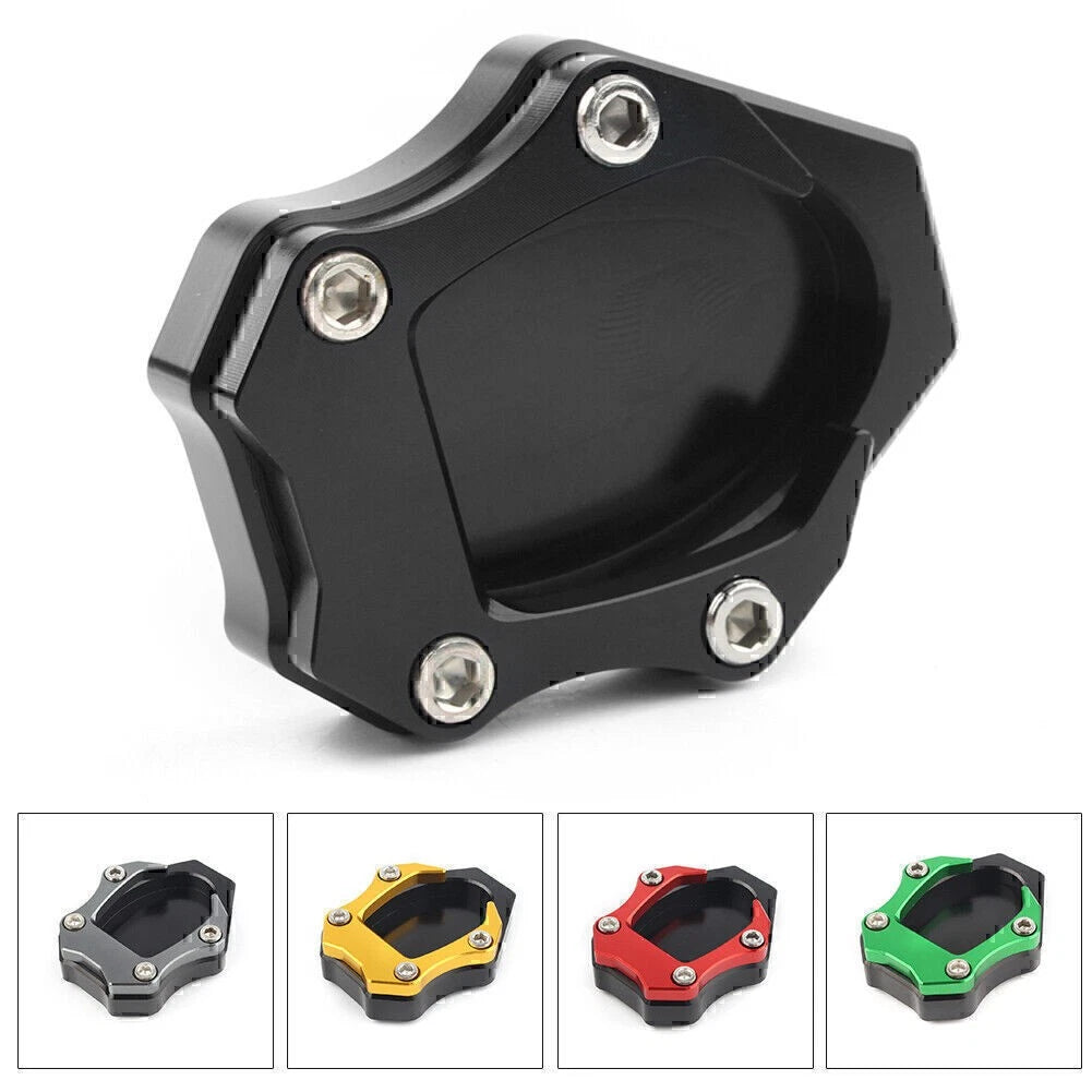 Kickstand Side Motorcycle Kick Stand Pad Plate For 2010-2016 Kawasaki VERSYS 650