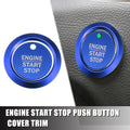 Engine Start Stop Button Cover Kit Trim Sticker for Ford F-150 (2016–2021)
