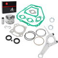 Piston Gasket & Connecting Rod for Yamaha Golf Cart G11 G16 G20 (301CC)