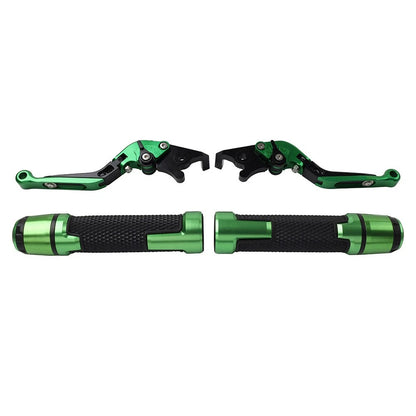 Extendable Brake Clutch Lever Grip Set for Kawasaki Ninja 125 (2019–2023)