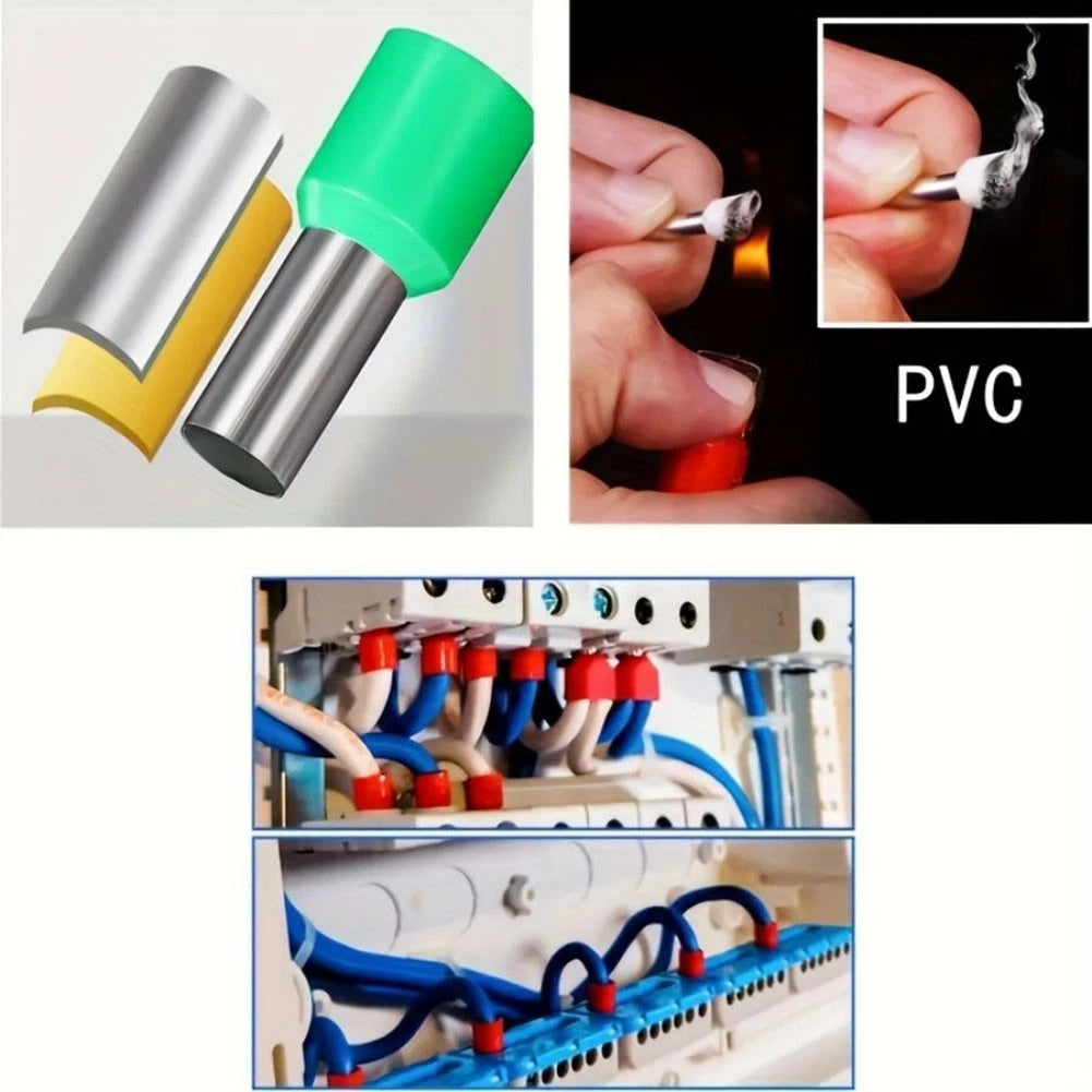 1200pcs Crimp Terminal Set for Electricians (Cold Crimp Wire Insulation)