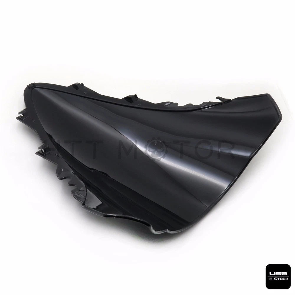 Double Bubble Windshield for Yamaha YZF R1 (2007–2008) Black Smoke