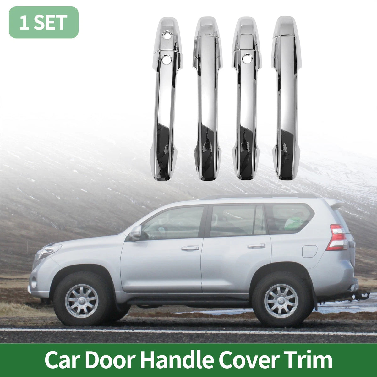 Car Door Handle Cover Trim for Honda Odysseia (2015–2022) Silver Tone