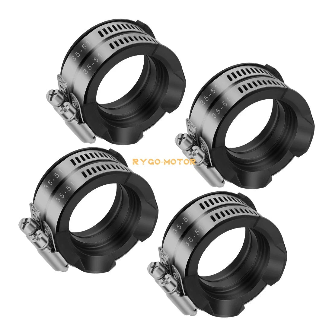 Set of 4 Carburetor Intake Boots for Honda ST1100 (1991–2003) 16211-MT3-000