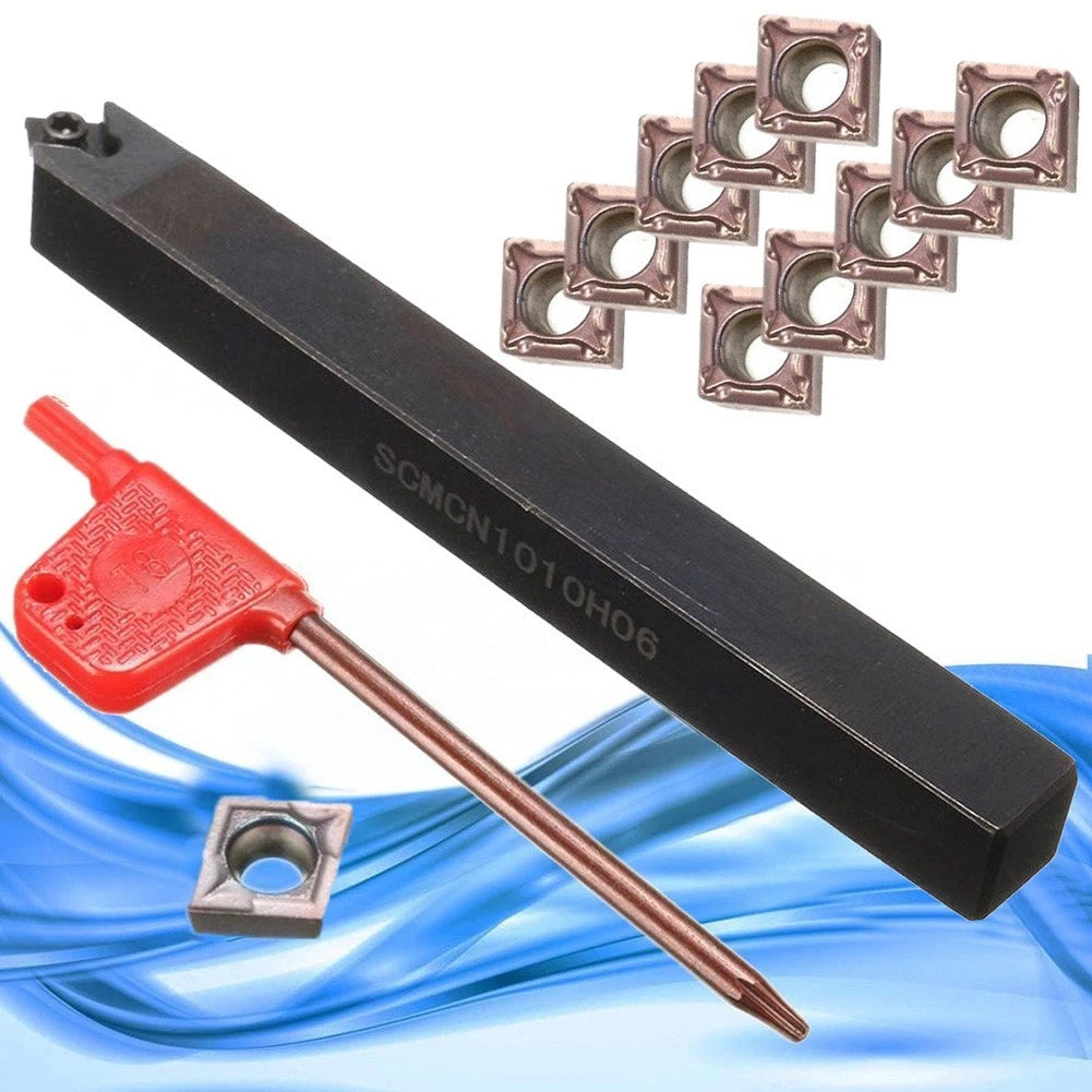 Carbide Inserts for CNC Machining (Set of 10)
