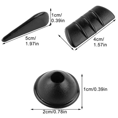 10Pcs Car Fairing Body Spoiler Sticker for Noise Reduction