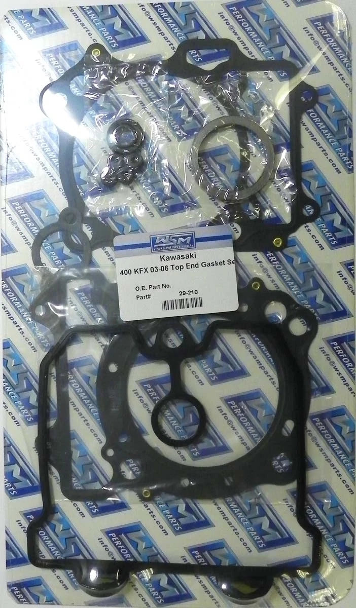 Top End Gasket Kit for Arctic Cat 400 DVX / Kawasaki KFX / LT-Z (2004–2009) 29-210