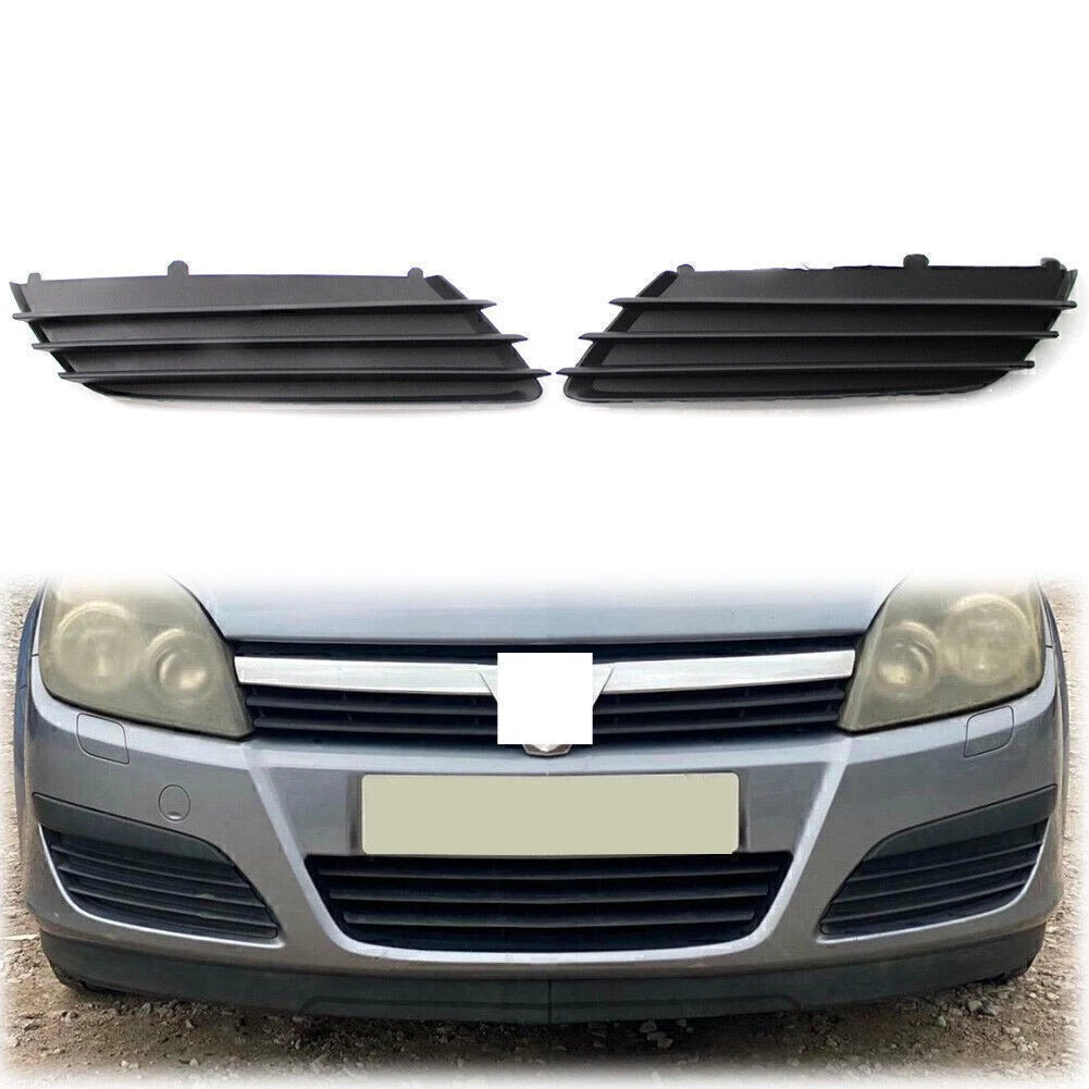 Fog Grille Pair for Opel Vauxhall Astra H (2004–2007)