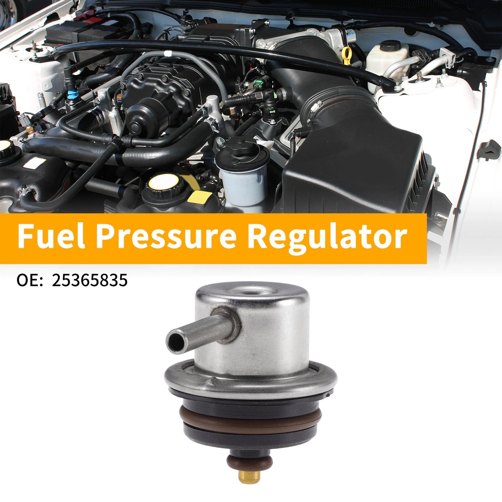 Fuel Pressure Regulator Replacement for Mitsubishi Lancer (2011–2021) Metal