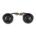 LED Black Fire Ring Turn Signal Lights for Harley Softail Dyna
