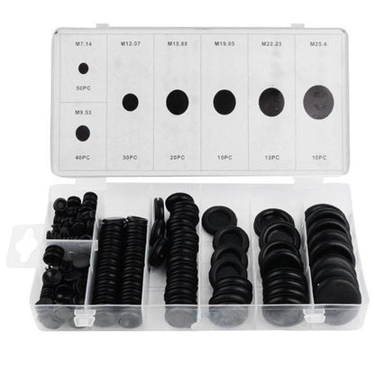 170pcs Rubber Washer Firewall Hole Plug Gasket Seal Ring for
