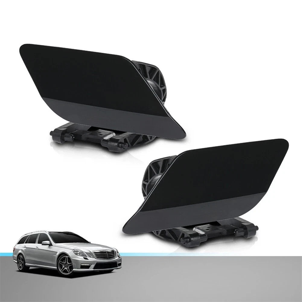 Pair of Headlight Washer Covers for Mercedes E-Class W212 (2009–2013)