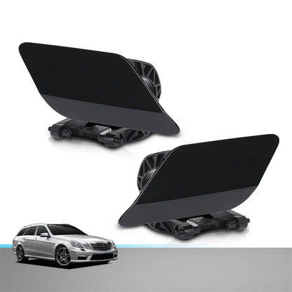 Pair of Headlight Washer Covers for Mercedes E-Class W212 (2009–2013)