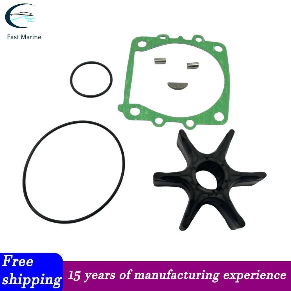 Water Pump Impeller Repair Kit 6E5-44352-01-00 for Yamaha Outboard (N/A)