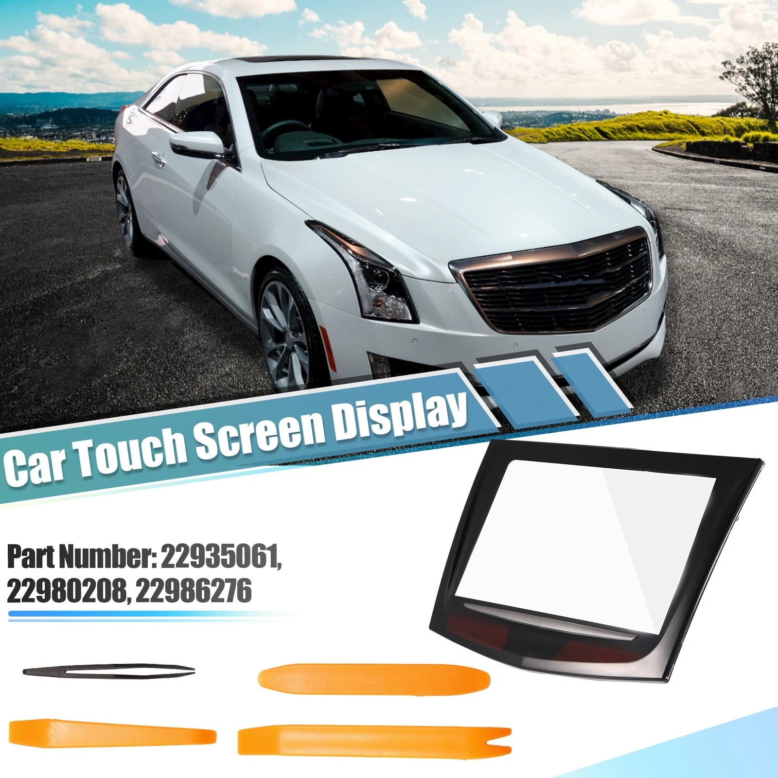 Touch Screen Display for Cadillac ATS CTS Escalade SRX XTS (2013–2017)