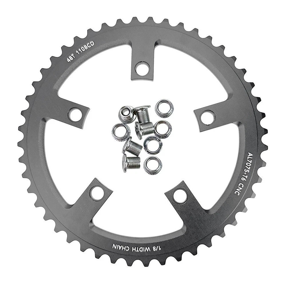 48T Single Speed Chainring for Commuting and Racing