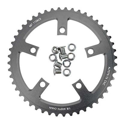 48T Single Speed Chainring for Commuting and Racing
