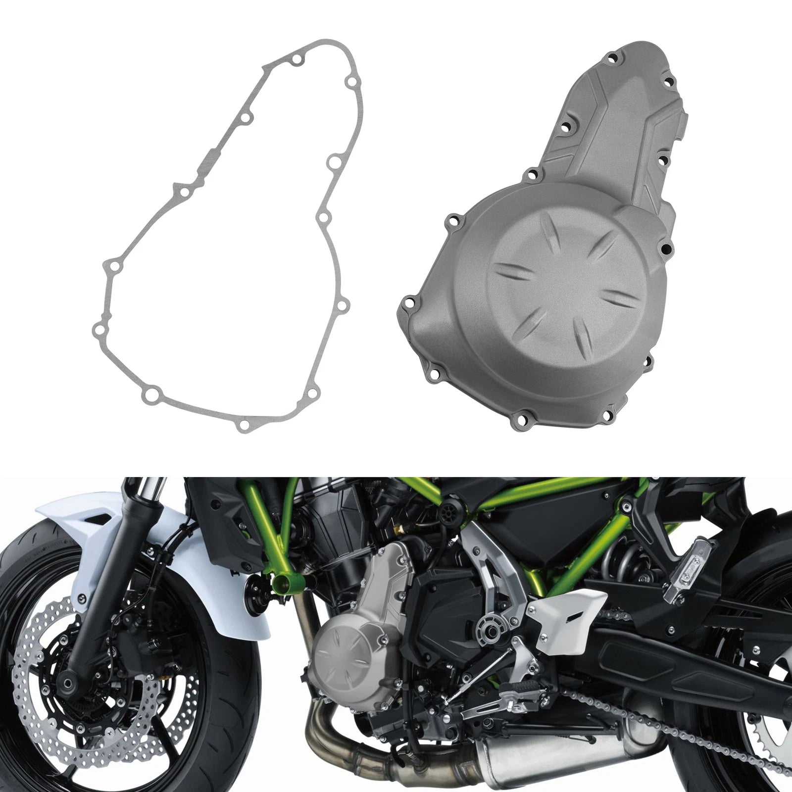 Stator Engine Cover for Kawasaki Z650 ABS (2017–2022)