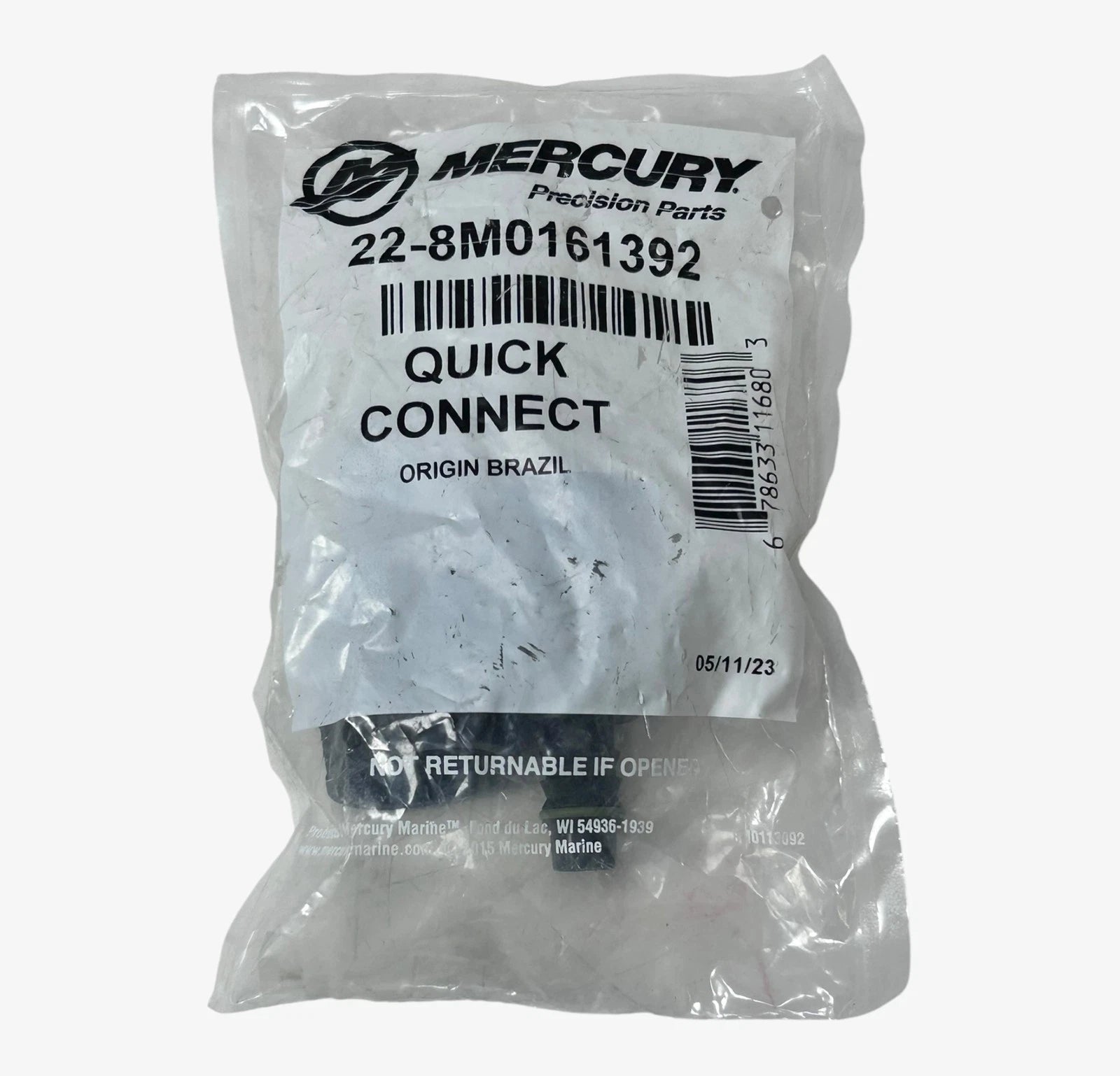 Quick Connect Assembly for Mercury (22-8M0161392)