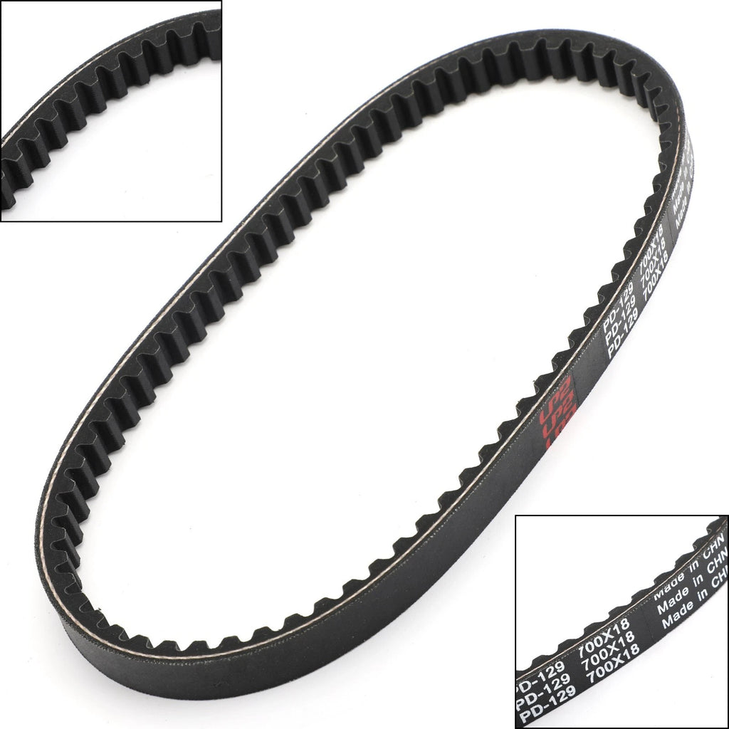 2Pcs Drive Belt 700 x 18 for Peugeot Zenith 50 Buxy 50 SV 50 Junior (1995–2008)