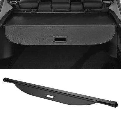 Retractable Cargo Cover for Chevrolet Tahoe 2021–2024 Black Carbon Fiber