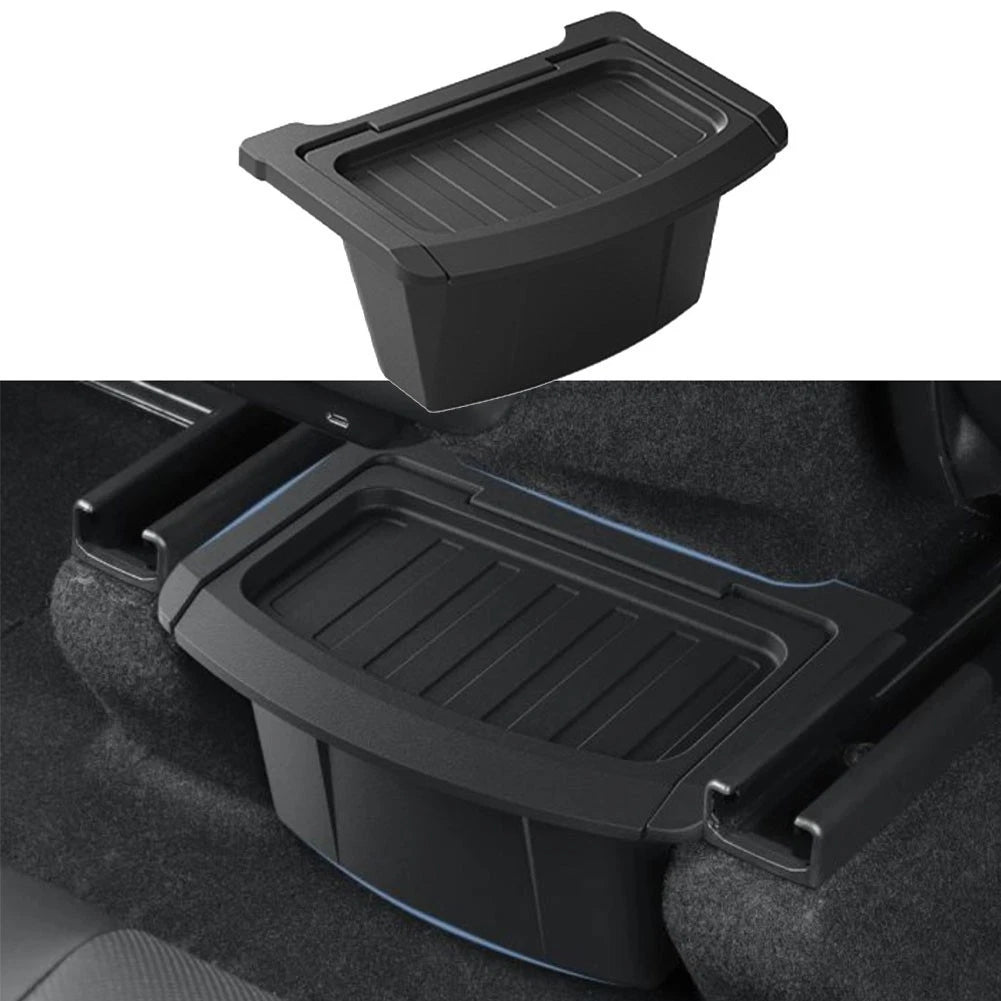 For Juniper For Tesla Model Y Rear Center Console Organizer Daily Use Accessory