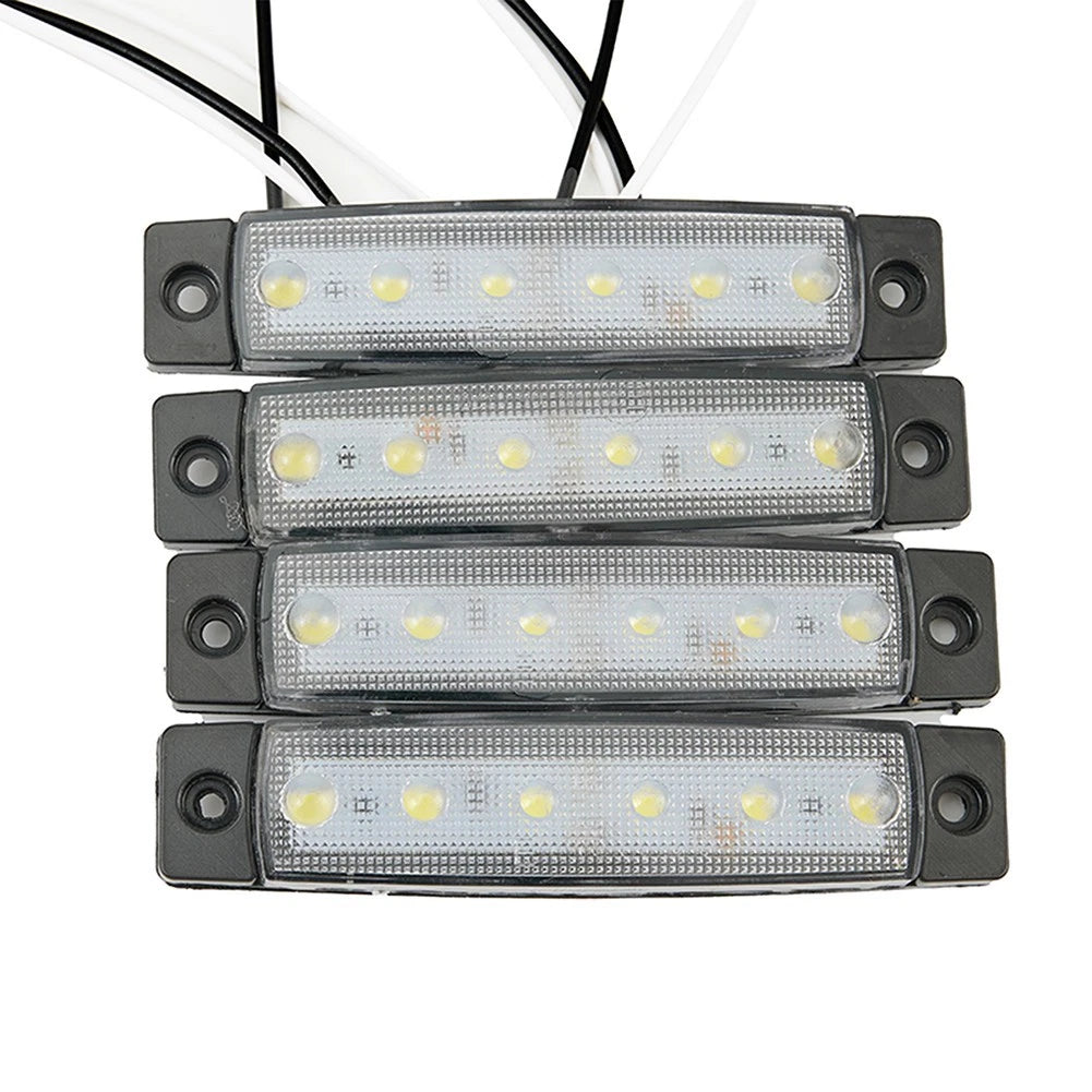 4X LED Courtesy Bar Lights for Marine Use (White)