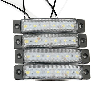 4X LED Courtesy Bar Lights for Marine Use (White)