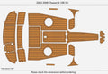 EVA Teak Flooring for Chaparral 190 SSI (2003)