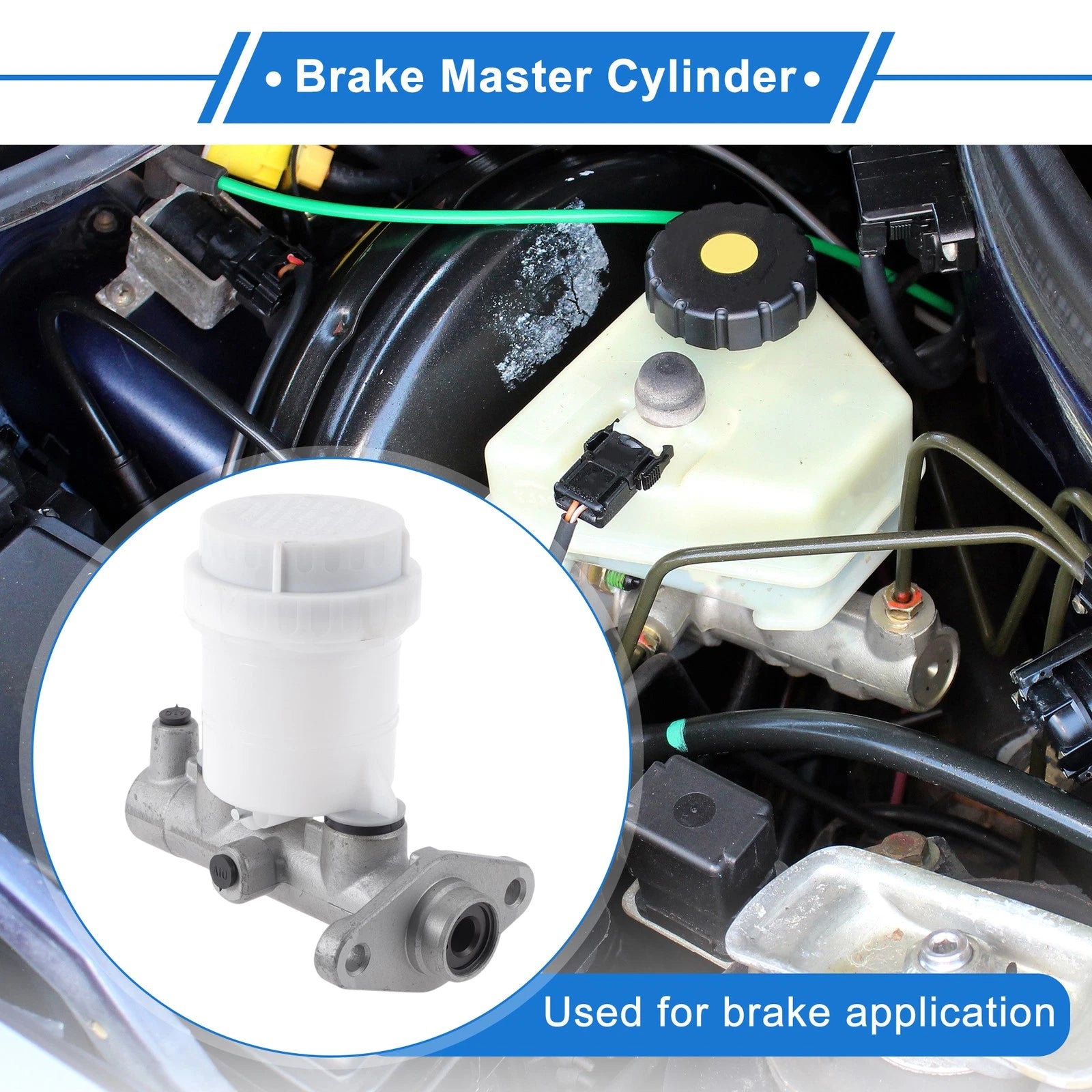 Brake Master Cylinder With Reservoir Replacement for Mitsubishi Space Wagon (1991–2004)