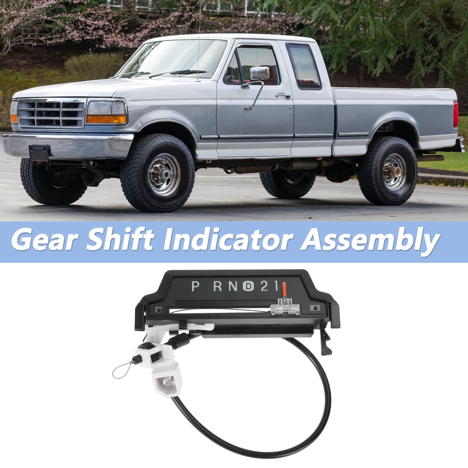 Gear Shift Indicator Assembly Cable for Ford F250 (1999–2003) No.XL3Z-7A110-AA