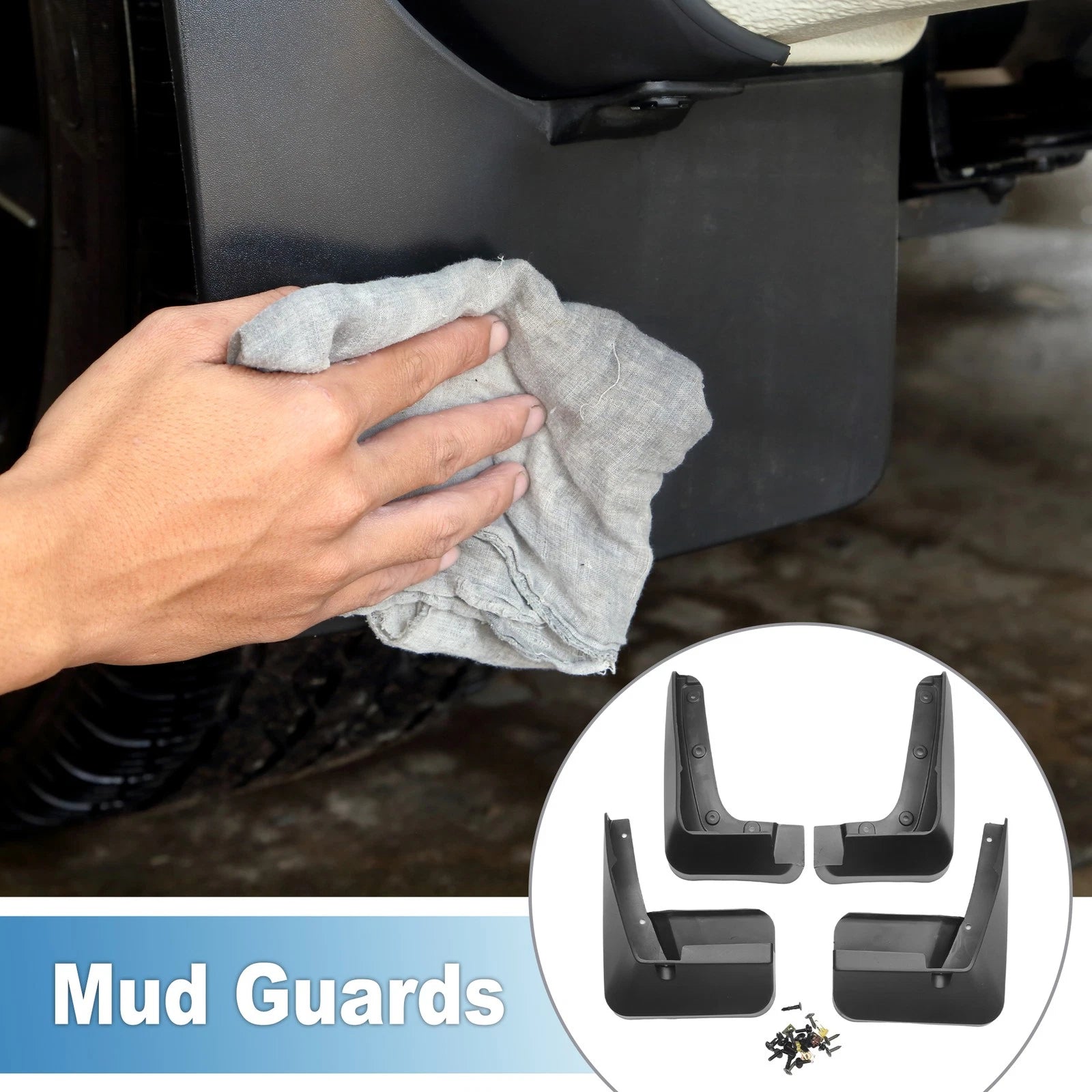 Mud Flap Splash Guard for Subaru Forester (2014–2018)
