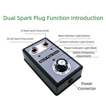 Dual Hole Adjustable Spark Tester for Car and Motorcycle (2010–2023)
