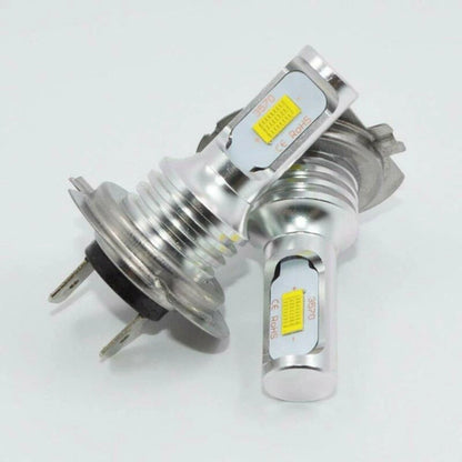 H7 Headlight Bulbs for 12V 24V Vehicles (High/Low Beam, 80W)