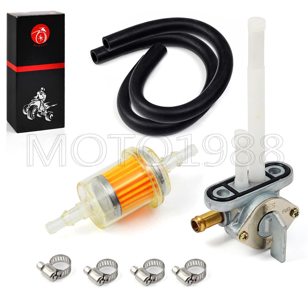 Fuel Valve Petcock for Suzuki King Quad 300, Quadrunner 250 (1989–1993)