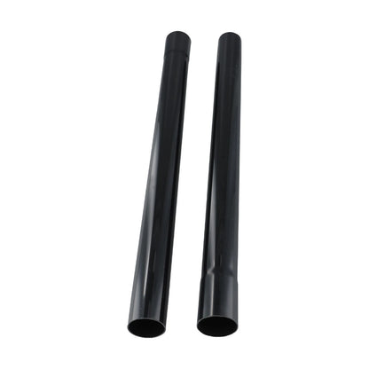 Set of 4 ABS Black Extension Rods for Home Kitchen Tubes Cleaner